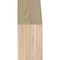 Ekena Millwork 4"W x 10"D x 10"H Traditional Rough Sawn Knee Brace, Douglas Fir BRC04X10X10TRA00RDF - alternate 3